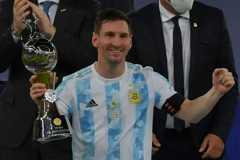 Messi fue el mejor jugador del torneo (FB: Copa América)