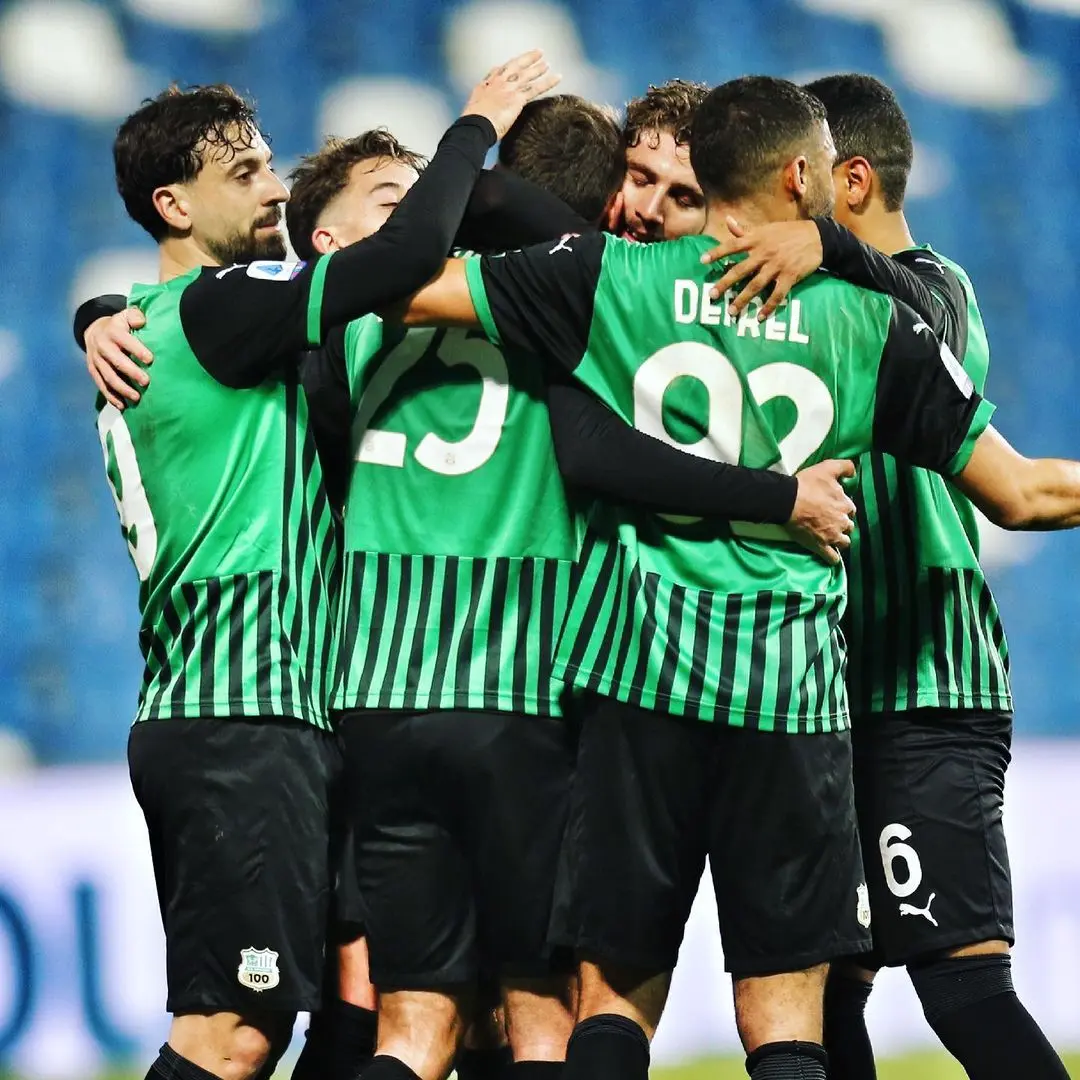 Sassuolo festeja un gol - @sassuolocalcio
