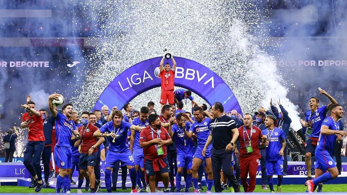 Por fin la máquina cementera se coronó campeón de liga-@CruzAzul