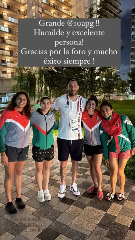 Carolina Mendoza convivió con Gignac en la Villa Olímpica. Foto: Instagram caromsunshine_