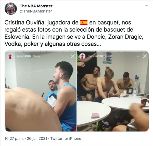 Compartieron las imágenes en redes sociales.