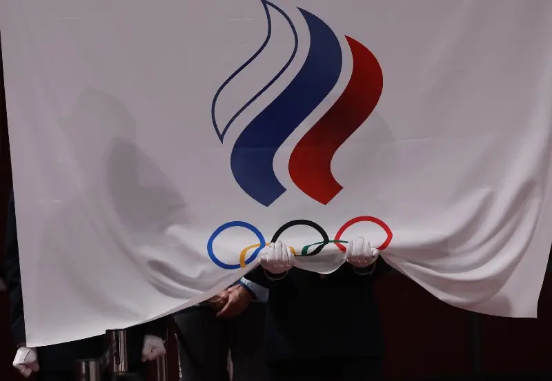 Debido al castigo de WADA, Rusia ha tenido que salir como el Comité Olímpico de Rusia - Twitter @Olympic_Russia