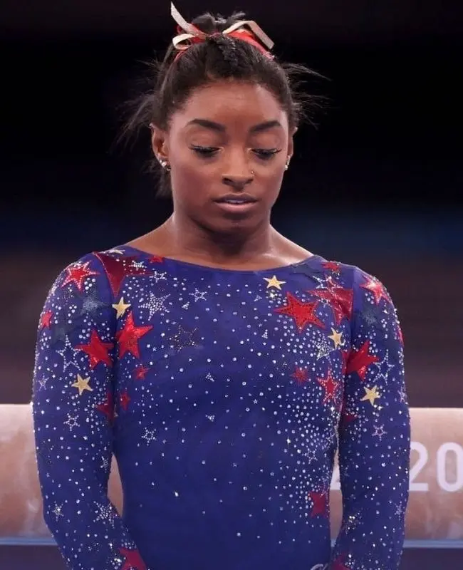La gimnasta comentó que se ha visto afectada por la presión de ser la gran estrella de Tokio 2020. Foto: Instagram Simone Biles.