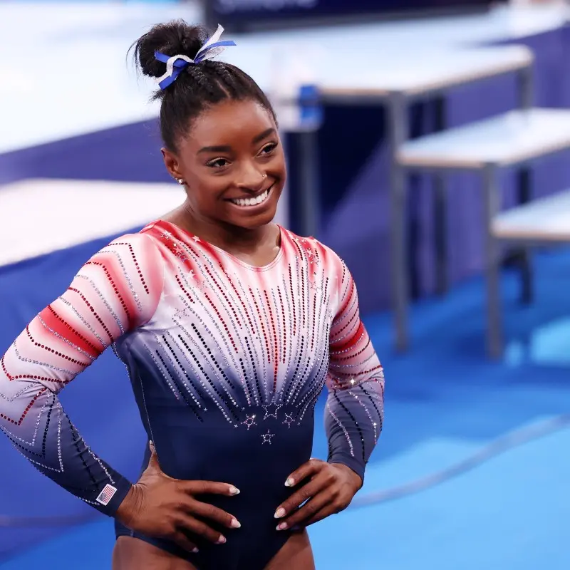 Simone Biles consiguió medalla de bronce en la final de viga de equilibrio - Twitter @Tokyo2020