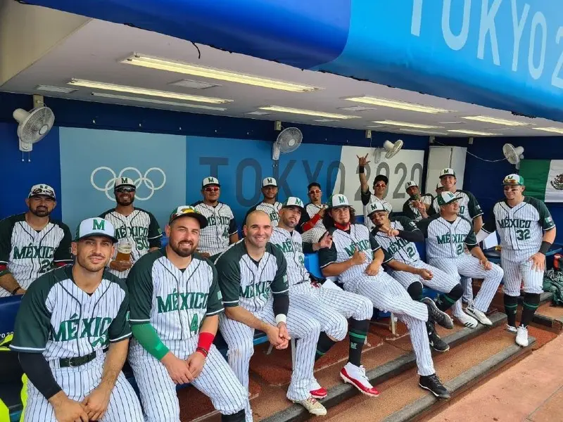 Selección Mexicana de Beisbol previo a su participación en Tokio 2020 - Instagram @mexicobeis