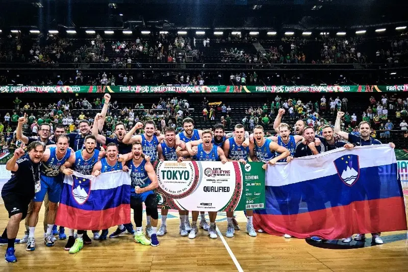 Doncic y Eslovenia lograron su clasificación a Juegos Olímpicos de Tokio 2020 - Twitter @FIBA