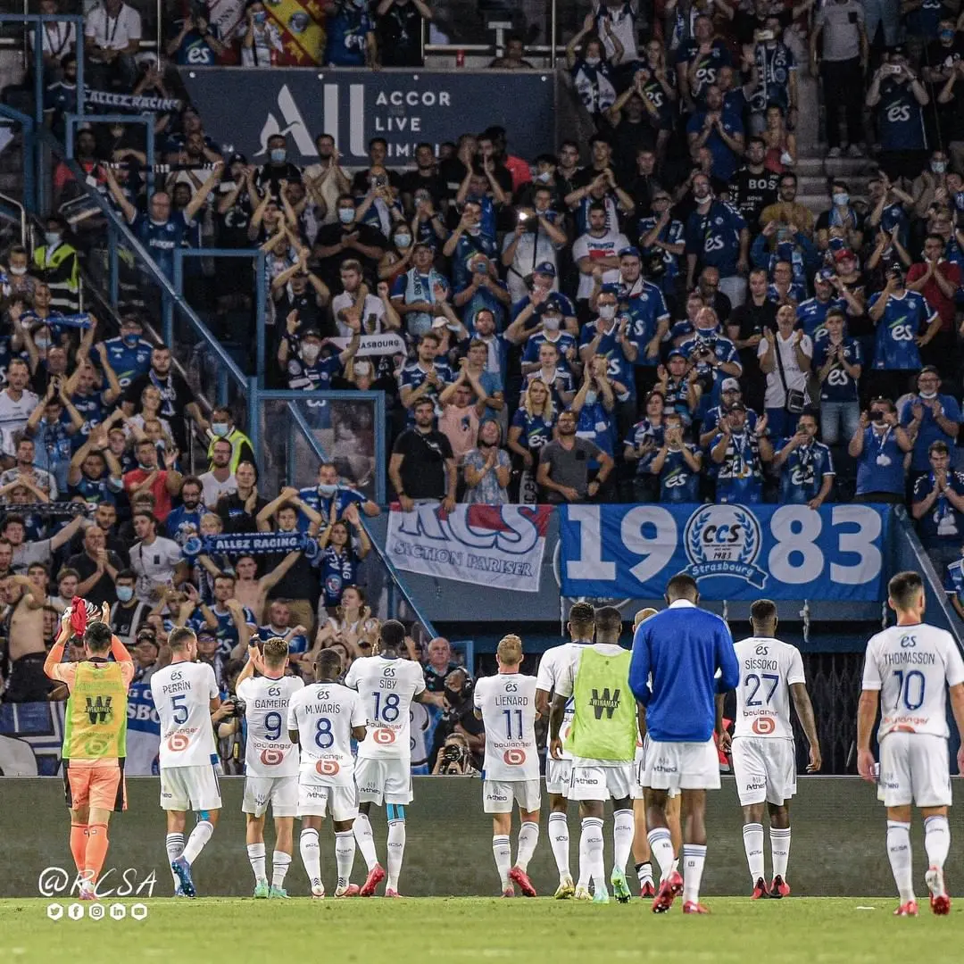 Racing de Strasbourg agradece a su afición - @rcsa