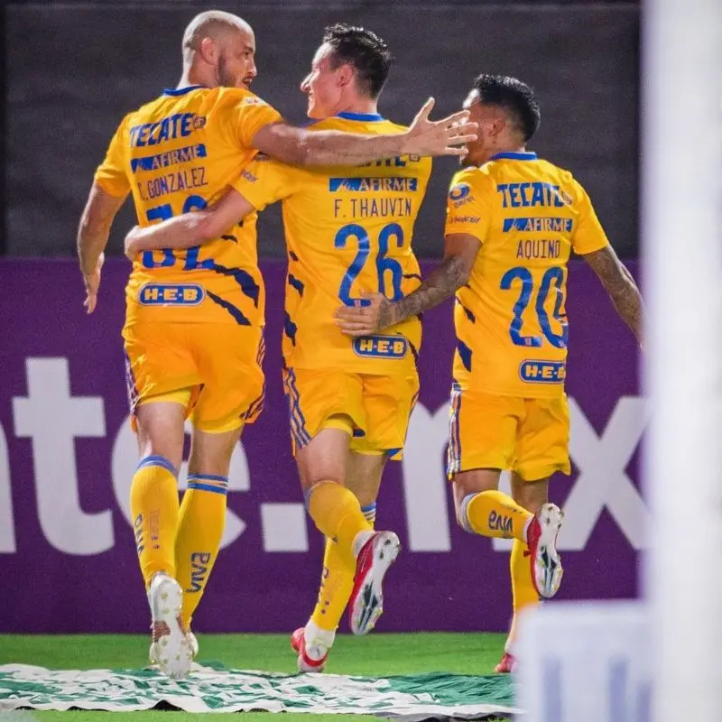 Carlos González inició la goleada del cuadro felino al Mazatlán. Foto: Instagram Tigres.