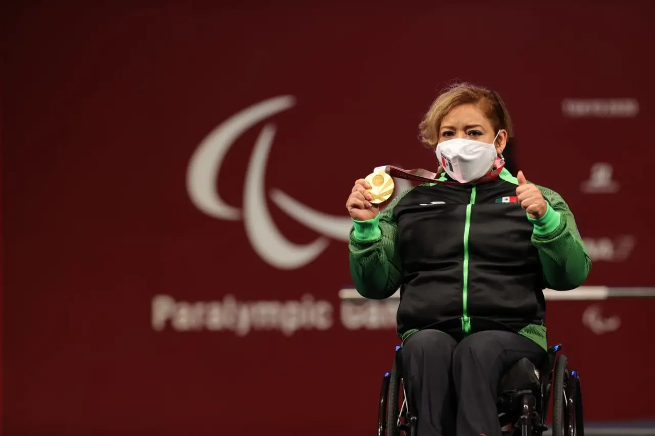 Amalia Pérez logró su cuarta medalla de oro en Juegos Paralímpicos-@Conade