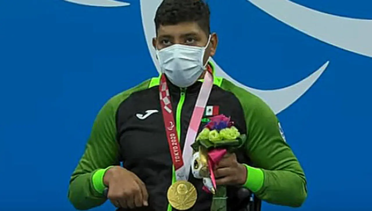 Jesus Hernández consiguió el segundo oro para México en Tokio 2020-@Conade