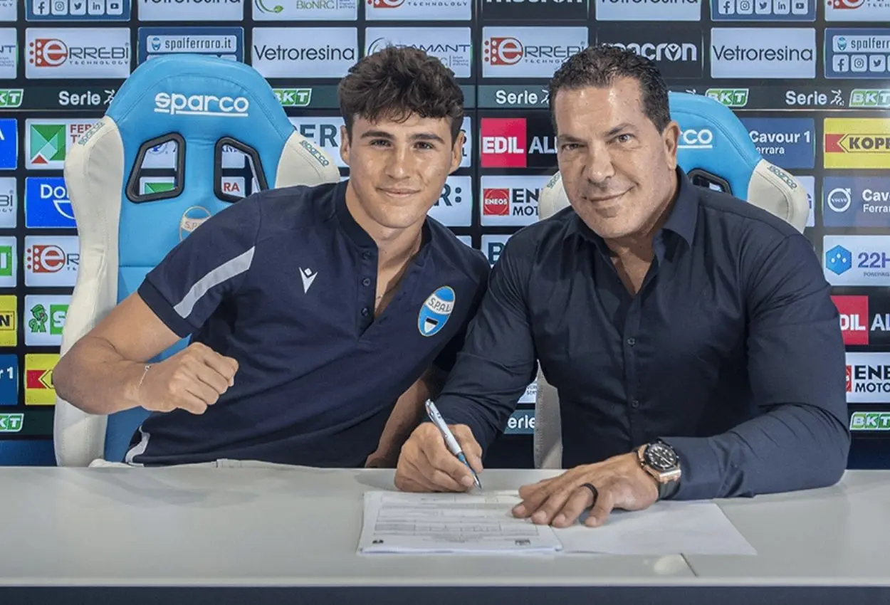 El presidente del SPAL considera que el futbolista está lleno de talento. Foto: spalferrara.i