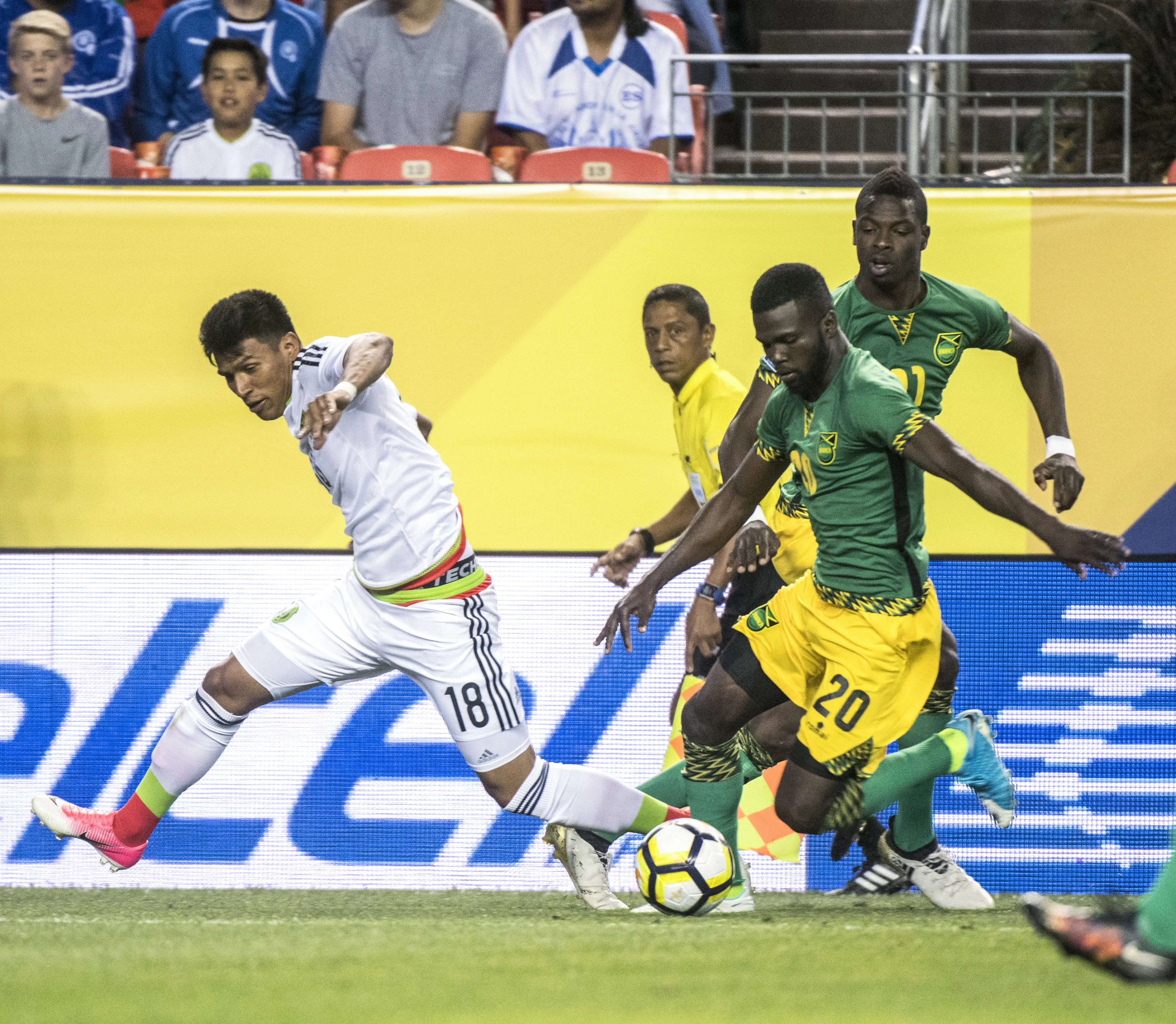 México no pudo anotar en aquella noche contra Jamaica-@Concacaf