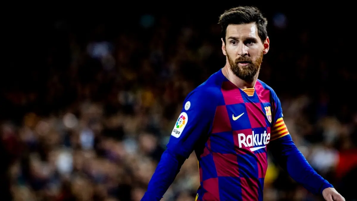 Messi en uno de sus últimos juegos con el Barcelona - @FCBarcelona_es