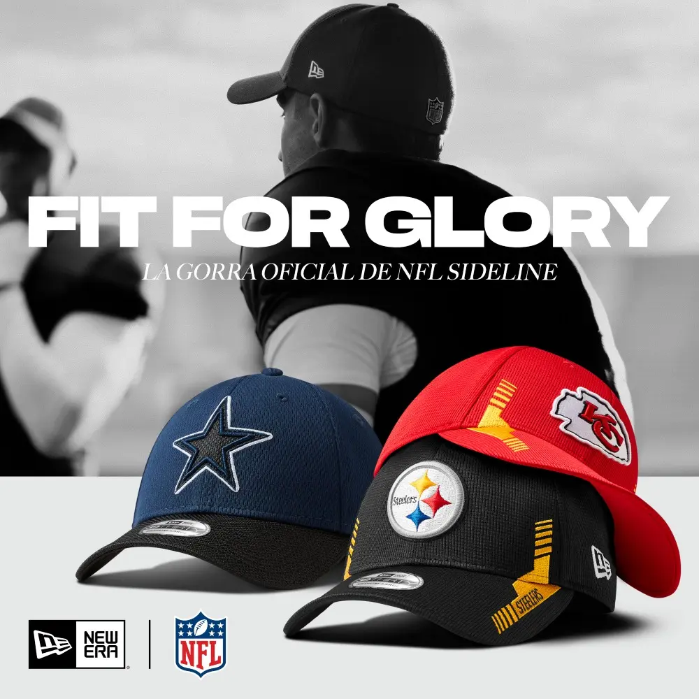 Las gorras ya están disponibles en todas las tiendas New Era.