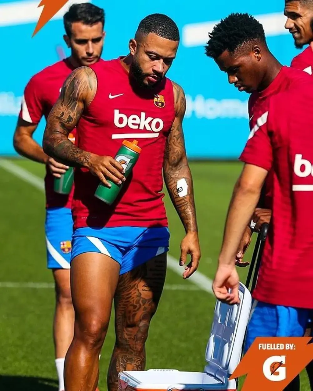 Memphis Depay es uno de los refuerzos para esta temporada. (Instagram @fcbarcelona)