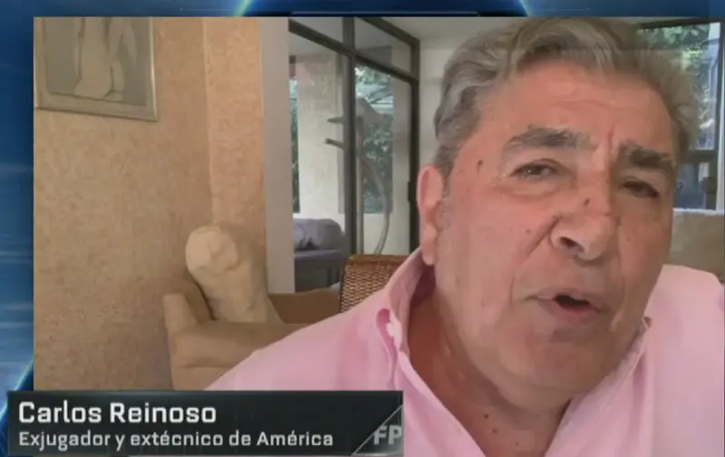 Carlos Reinoso en su entrevista - Captura de pantalla