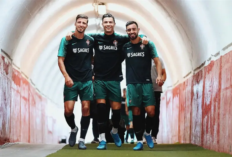 Bruno Fernandes revela c&oacute;mo CR7 lo convenci&oacute; de fichar con el ManU