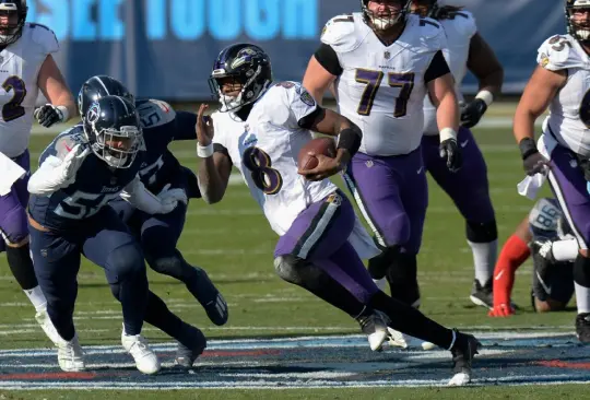 Lamar Jackson y los Ravens derrotan a los Titans en lo mejor de la Ronda Comodín 2021 Lamar Jackson y los Ravens derrotan a los Titans en lo mejor de la Ronda Comodín 2021