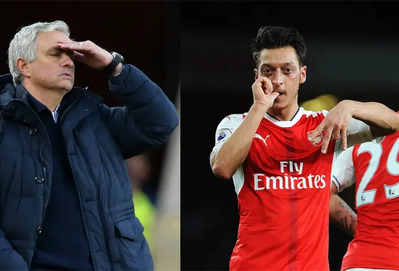 No nos interesa como jugador, Mou sobre polémica con Mesut Özil No nos interesa como jugador, Mou sobre polémica con Mesut Özil