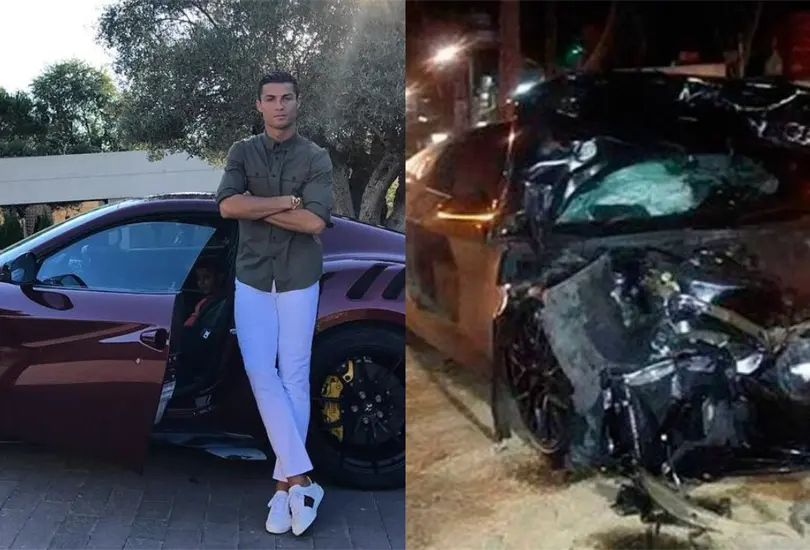 Figuras del futbol que han destruido sus lujosos autos en choques