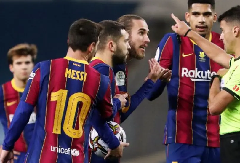 Messi es suspendido; Barcelona apelará la sanción Messi es suspendido; Barcelona apelará la sanción