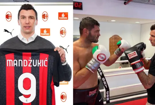 Tras ser sparring de box, Mandzukic llega al Milán; Ibra está feliz Tras ser sparring de box, Mandzukic llega al Milán; Ibra está feliz