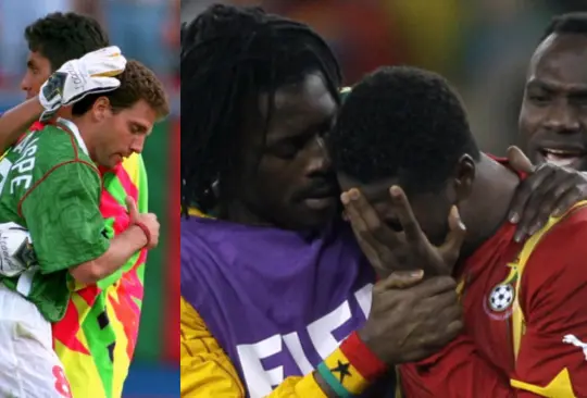 Futbolistas que lloraron luego de fallar un penal Futbolistas que lloraron luego de fallar un penal