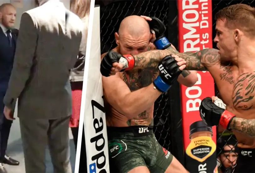 McGregor camina con bast&oacute;n y no podr&aacute; pelear durante medio a&ntilde;o tras nocaut ante Poirier