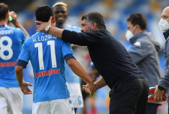 Chucky Lozano podría tener un nuevo técnico en el Napoli