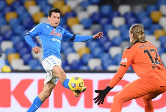 Chucky Lozano asusta al Spezia con golazo en la Copa Italia Chucky Lozano asusta al Spezia con golazo en la Copa Italia