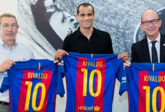 Barcelona podría perder su grandeza como el Milan: advierte Rivaldo Barcelona podría perder su grandeza como el Milan: advierte Rivaldo