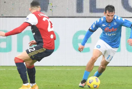 ¡El primero del año! Chucky Lozano anota en goleada del Napoli al Cagliari ¡El primero del año! Chucky Lozano anota en goleada del Napoli al Cagliari