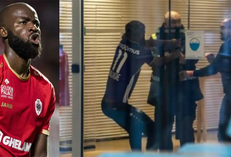 Como venganza tras no ser vendido, jugador usa playera de equipo rival y se pelea Como venganza tras no ser vendido, jugador usa playera de equipo rival y se pelea