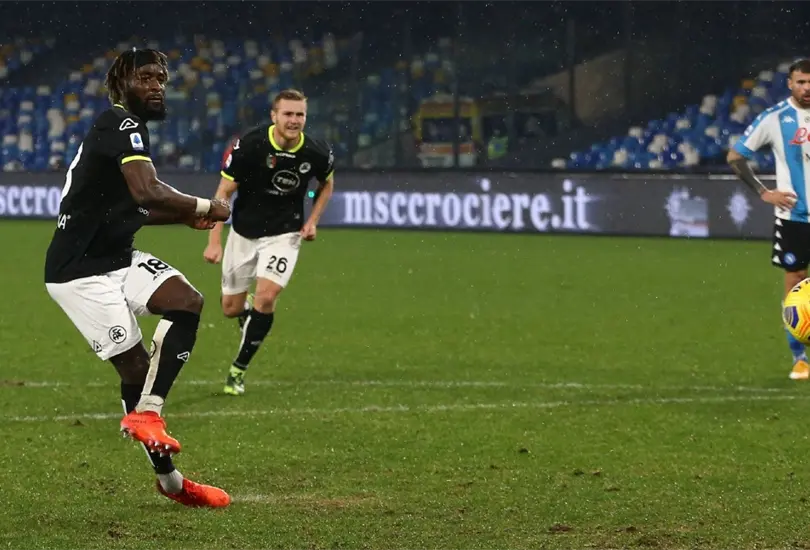 Spezia Calcio, el equipo reci&eacute;n ascendido que derrot&oacute; al Napoli
