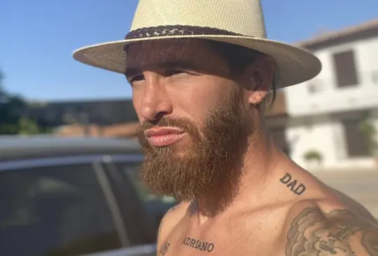 Ramos presume musculatura en plena nevada... y se lleva críticas