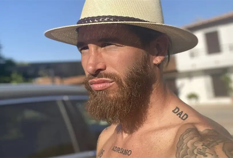 Ramos presume musculatura en plena nevada... y se lleva cr&iacute;ticas
