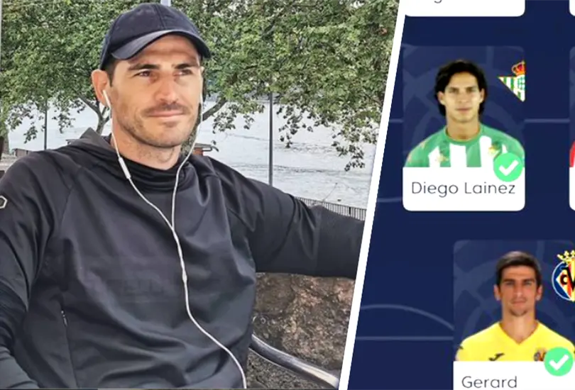 Casillas incluye a Lainez en su Fantasy de LaLiga y los tuiteros reaccionan Casillas incluye a Lainez en su Fantasy de LaLiga y los tuiteros reaccionan