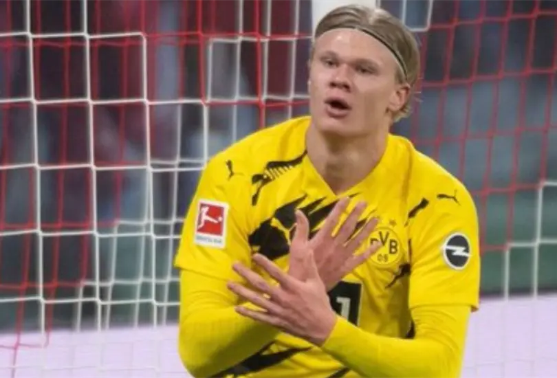 El tremendo jugad&oacute;n de Haaland y el Borussia Dortmund