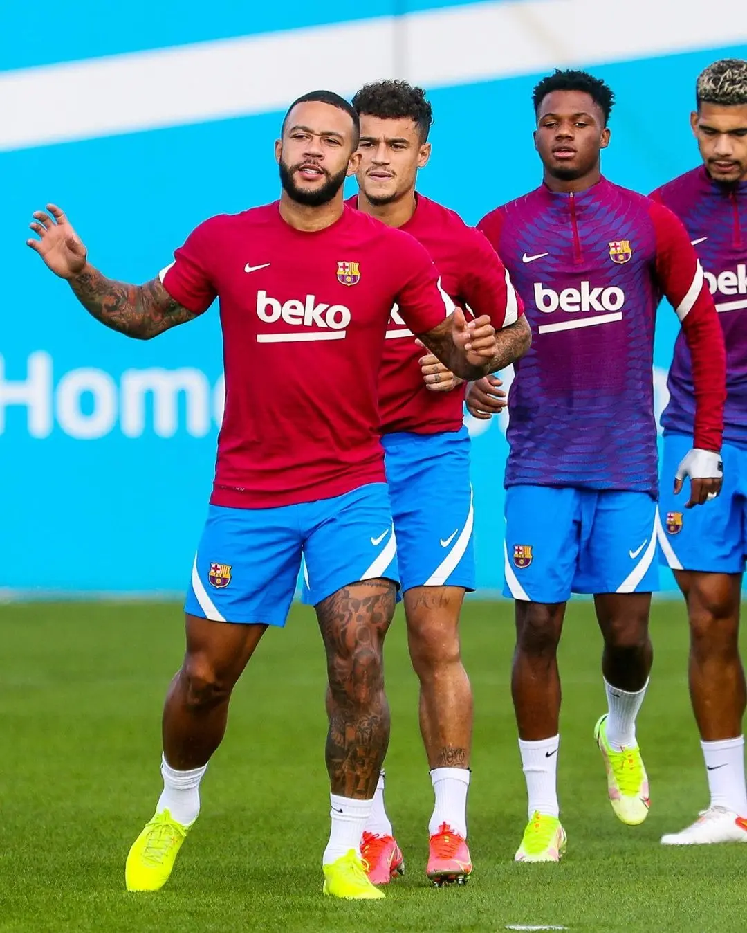 Los jugadores del Barcelona esperan revertir el bajo rendimiento del equipo. (Instagram @fcbarcelona)
