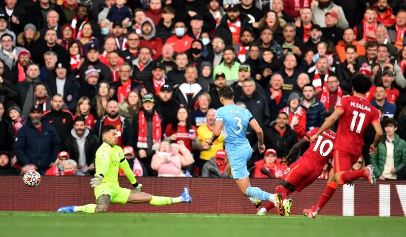 Sadio Mané puso el primer tanto al minuto 59 (@premierleague)