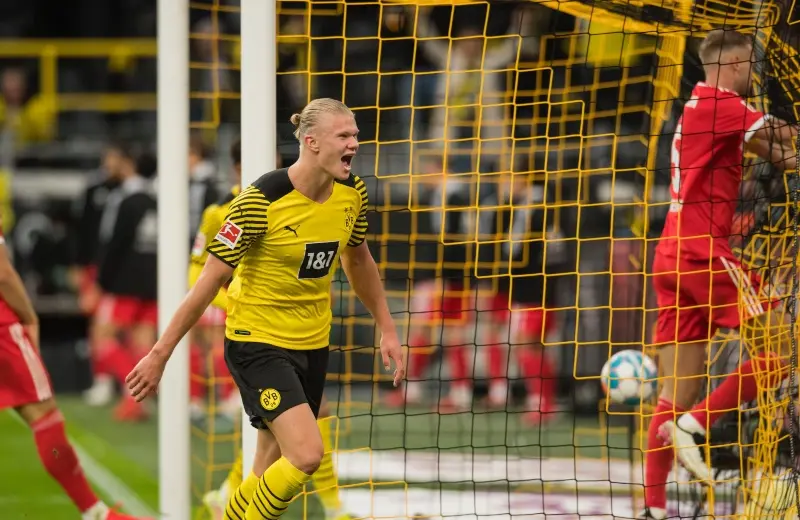 Haaland lleva 68 goles en 67 partidos con el Borussia Dortmund (@BVB)