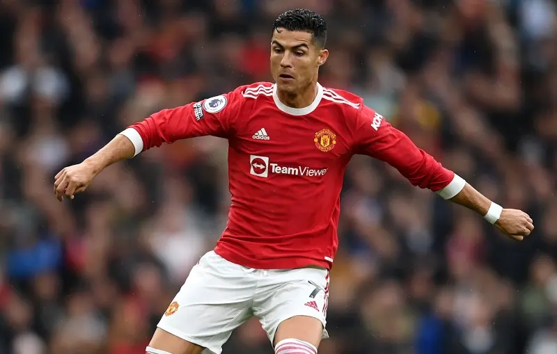 Cristiano Ronaldo ingresó al minuto 57 ante el Everton (@ManUtd)