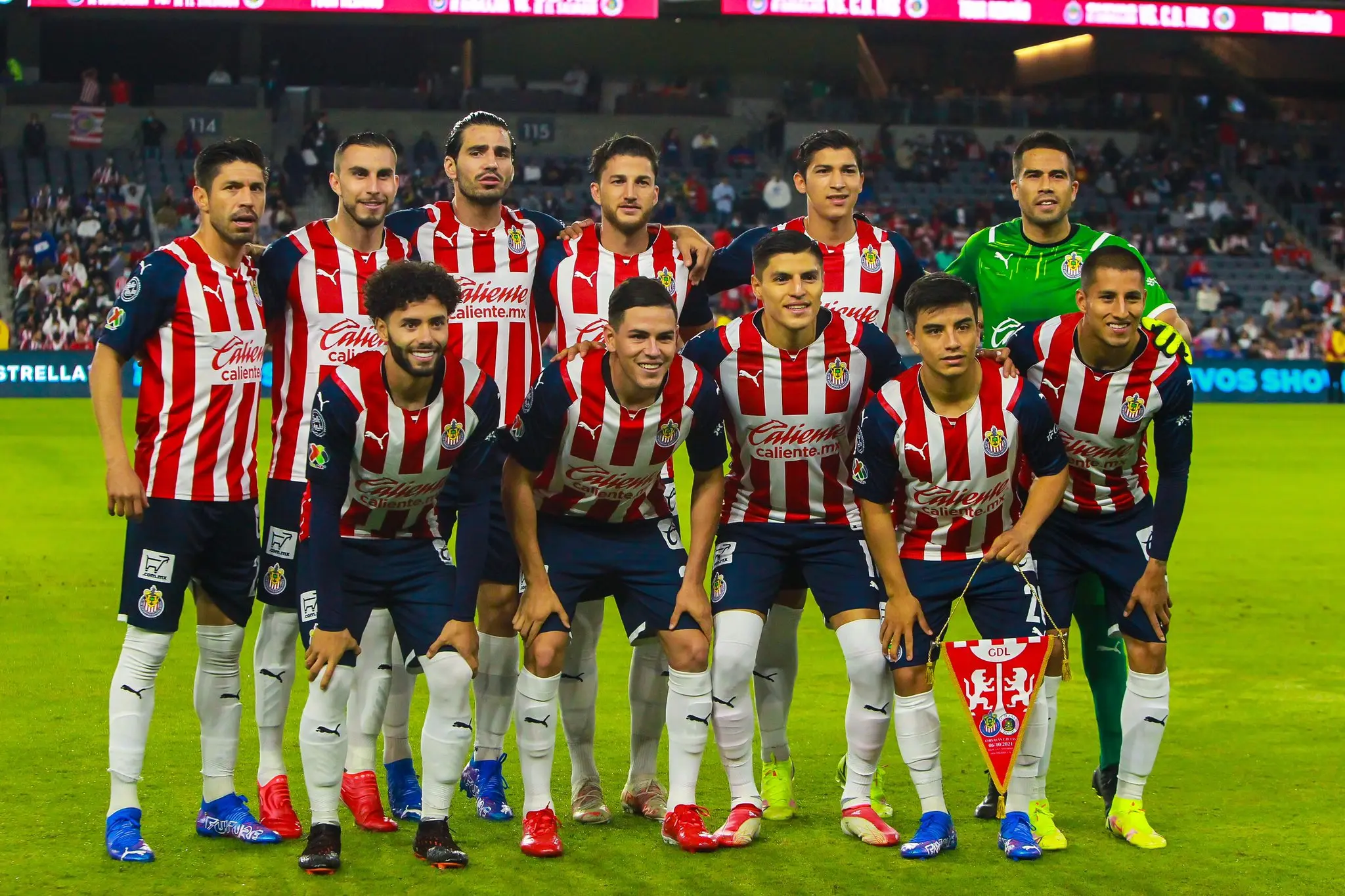 Esta fue la alineación titular del Rebaño en el amistoso (Twitter - Chivas)