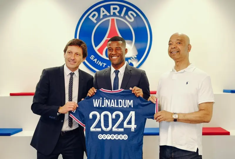Wijnaldum estará en el PSG hasta el 2024 (FB: Gini Wijnaldum)