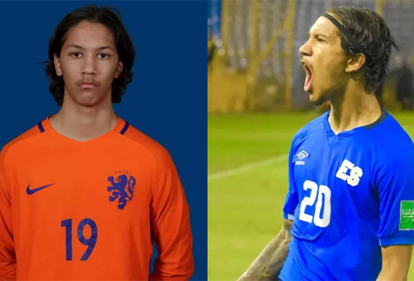 Enrico Hern&aacute;ndez, el futbolista que prefiri&oacute; a El Salvador en vez de Pa&iacute;ses Bajos