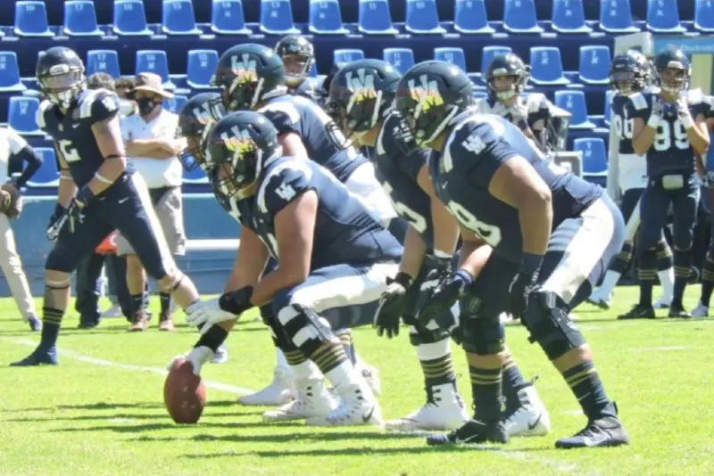 Jugadores de Pumas UNAM en el Estadio de la Ciudad de los Deportes - Twitter @OnefaOficial