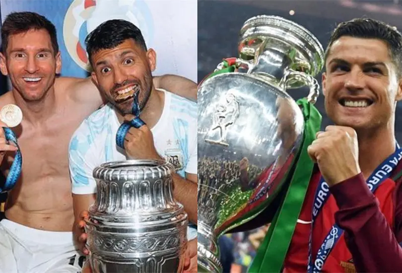 Kun Ag&uuml;ero explica la diferencia que existe entre Cristiano y Messi