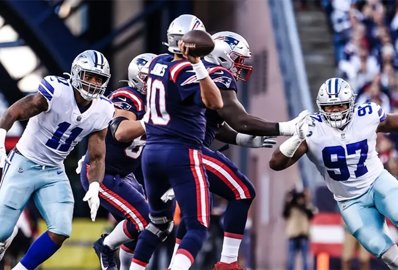 Duelo de volteretas en el Cowboys vs Patriots en lo mejor de la semana 6