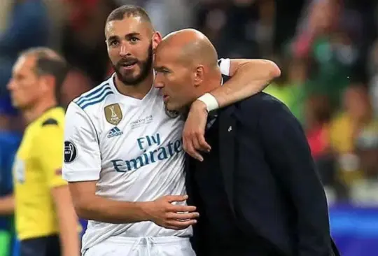 ¡Uno más! Zidane asegura que Karim Benzema merece ganar el Balón de Oro