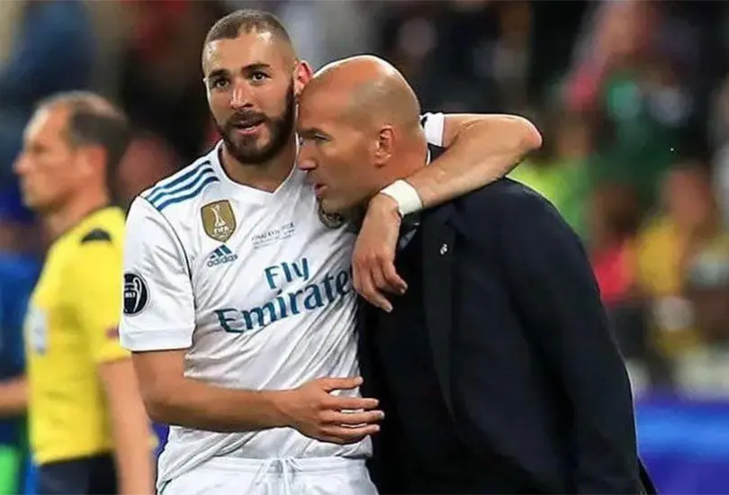 &iexcl;Uno m&aacute;s! Zidane asegura que Karim Benzema merece ganar el Bal&oacute;n de Oro